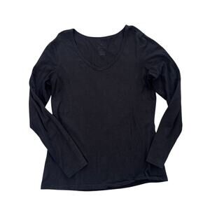 WoolX Merino Wool Longsleeve V-Neck Womens Top L Base Layer